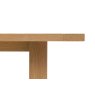 Gallery Direct Eton Natural Trestle Dining Bench Gallery Direct Eton Natural Trestle Dining Bench