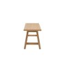 Gallery Direct Eton Natural Trestle Dining Bench Gallery Direct Eton Natural Trestle Dining Bench