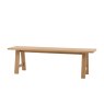 Gallery Direct Eton Natural Trestle Dining Bench Gallery Direct Eton Natural Trestle Dining Bench