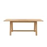 Gallery Direct Eton Natural Ext 160-200cm Trestle Dining Table Gallery Direct Eton Natural Ext 160-200cm Trestle Dining Table