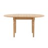 Gallery Direct Eton Natural Round Ext 110-150cm Dining Table