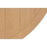 Gallery Direct Eton Natural Round Ext 110-150cm Dining Table Gallery Direct Eton Natural Round Ext 110-150cm Dining Table
