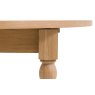 Gallery Direct Eton Natural Round Ext 110-150cm Dining Table Gallery Direct Eton Natural Round Ext 110-150cm Dining Table