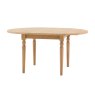 Gallery Direct Eton Natural Round Ext 110-150cm Dining Table Gallery Direct Eton Natural Round Ext 110-150cm Dining Table