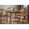 Gallery Direct Eton Natural Round Ext 110-150cm Dining Table