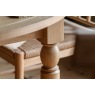 Gallery Direct Eton Natural Round Ext 110-150cm Dining Table Gallery Direct Eton Natural Round Ext 110-150cm Dining Table