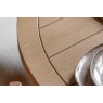 Gallery Direct Eton Natural Round Ext 110-150cm Dining Table Gallery Direct Eton Natural Round Ext 110-150cm Dining Table