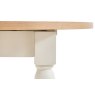 Gallery Direct Eton Painted White Round Ext 110-150cm Dining Table Gallery Direct Eton Painted White Round Ext 110-150cm Dining Table