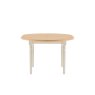 Gallery Direct Eton Painted White Round Ext 110-150cm Dining Table Gallery Direct Eton Painted White Round Ext 110-150cm Dining Table
