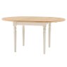 Gallery Direct Eton Painted White Round Ext 110-150cm Dining Table Gallery Direct Eton Painted White Round Ext 110-150cm Dining Table