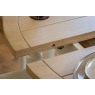 Gallery Direct Eton Painted White Round Ext 110-150cm Dining Table Gallery Direct Eton Painted White Round Ext 110-150cm Dining Table