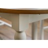 Gallery Direct Eton Painted White Round Ext 110-150cm Dining Table Gallery Direct Eton Painted White Round Ext 110-150cm Dining Table