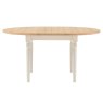 Gallery Direct Eton Painted White Round Ext 110-150cm Dining Table Gallery Direct Eton Painted White Round Ext 110-150cm Dining Table