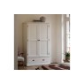 Gallery Direct Eton Painted White Wardrobe Gallery Direct Eton Painted White Wardrobe