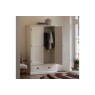 Gallery Direct Eton Painted White Wardrobe Gallery Direct Eton Painted White Wardrobe