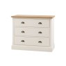 Gallery Direct Eton Painted White 3 Drawer Chest of Drawers Gallery Direct Eton Painted White 3 Drawer Chest of Drawers