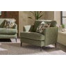 Jonas Fabric Snuggle Cuddler Chair