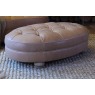 Tetrad Heritage Strand Oval Buttoned Stool Tetrad Heritage Strand Oval Buttoned Stool