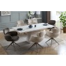 Vida Living Apollo Marble 160cm Dining Table Set & 6 Chairs Vida Living Apollo Marble 160cm Dining Table Set & 6 Chairs