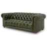 Buckland Chesterfield 2.5 Seater Sofa with Buttoned Back and Seat Cushions Buckland Chesterfield 2.5 Seater Sofa with Buttoned Back and Seat Cushions