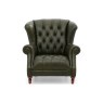 Buckland Chesterfield Buttoned Wing Chair Buckland Chesterfield Buttoned Wing Chair