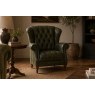 Buckland Chesterfield Buttoned Wing Chair Buckland Chesterfield Buttoned Wing Chair