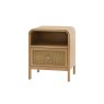 Gallery Direct Bibury Oak 1 Drawer Bedside Table Gallery Direct Bibury Oak 1 Drawer Bedside Table