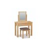 New Trinity Natural Oak Dressing Table Set