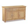 New Trinity Natural Oak Large Sideboard