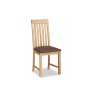 New Trinity Natural Oak Dining Chair (PAIR)