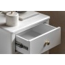 Gallery Direct Acton White 2 Drawer Bedside Table Gallery Direct Acton White 2 Drawer Bedside Table
