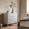 Gallery Direct Acton White 3 Drawer Chest of Drawers Gallery Direct Acton White 3 Drawer Chest of Drawers