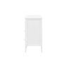 Gallery Direct Acton White 3 Drawer Chest of Drawers Gallery Direct Acton White 3 Drawer Chest of Drawers