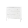 Gallery Direct Acton White 3 Drawer Chest of Drawers Gallery Direct Acton White 3 Drawer Chest of Drawers