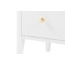 Gallery Direct Acton White 3 Drawer Chest of Drawers Gallery Direct Acton White 3 Drawer Chest of Drawers