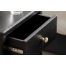 Gallery Direct Acton Black 2 Drawer Bedside Table Gallery Direct Acton Black 2 Drawer Bedside Table