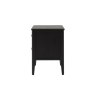 Gallery Direct Acton Black 2 Drawer Bedside Table Gallery Direct Acton Black 2 Drawer Bedside Table