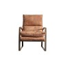 Gallery Direct Fabien Lounger Chair in Ochre Soft Fabric Gallery Direct Fabien Lounger Chair in Ochre Soft Fabric