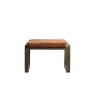 Gallery Direct Fabien Footstool in Ochre Soft Fabric Gallery Direct Fabien Footstool in Ochre Soft Fabric