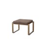 Gallery Direct Fabien Footstool in Mineral Soft Fabric Gallery Direct Fabien Footstool in Mineral Soft Fabric