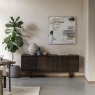 Gallery Direct Onda Walnut 4 Door Sideboard Gallery Direct Onda Walnut 4 Door Sideboard