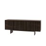 Gallery Direct Onda Walnut 4 Door Sideboard Gallery Direct Onda Walnut 4 Door Sideboard