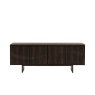 Gallery Direct Onda Walnut 4 Door Sideboard Gallery Direct Onda Walnut 4 Door Sideboard