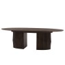 Gallery Direct Onda Walnut Ext 200-250cm Oval Dining Table Gallery Direct Onda Walnut Ext 200-250cm Oval Dining Table