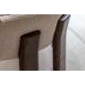 Gallery Direct Onda Walnut Dining Chair in Natural Fabric Gallery Direct Onda Walnut Dining Chair in Natural Fabric