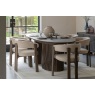 Gallery Direct Onda Walnut Ext 200-250cm Oval Dining Table Set & 6 Natural Chairs Gallery Direct Onda Walnut Ext 200-250cm Oval Dining Table Set & 6 Natural Chairs