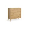 Paris Natural 3 Drawer Chest of Drawers