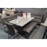 Ex-Display Truro - Loki Dining Table + RHF Corner Bench + Bench + Dining Chair Ex-Display Truro - Loki Dining Table + RHF Corner Bench + Bench + Dining Chair