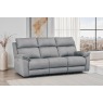 Blaine 3 Seater Electric Recliner Sofa in Greige Fabric Blaine 3 Seater Electric Recliner Sofa in Greige Fabric