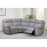 Blaine 4 Seater Electric Recliner Corner Sofa in Greige Fabric Blaine 4 Seater Electric Recliner Corner Sofa in Greige Fabric